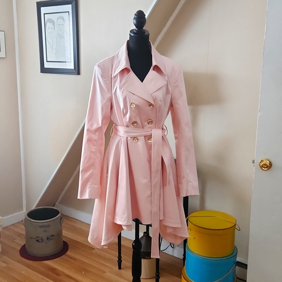 Unique Soft Pink Blanc Noir Jacket - Picture 1 of 9